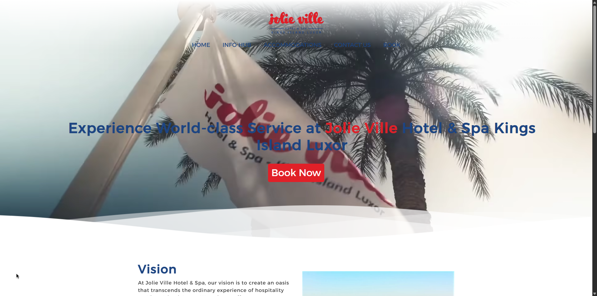 Jolie Ville Website